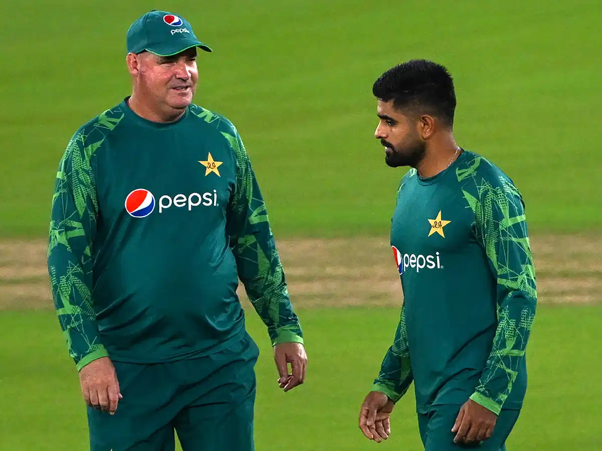 Mickey Arthur and Pakistan Skipper Babar Azam