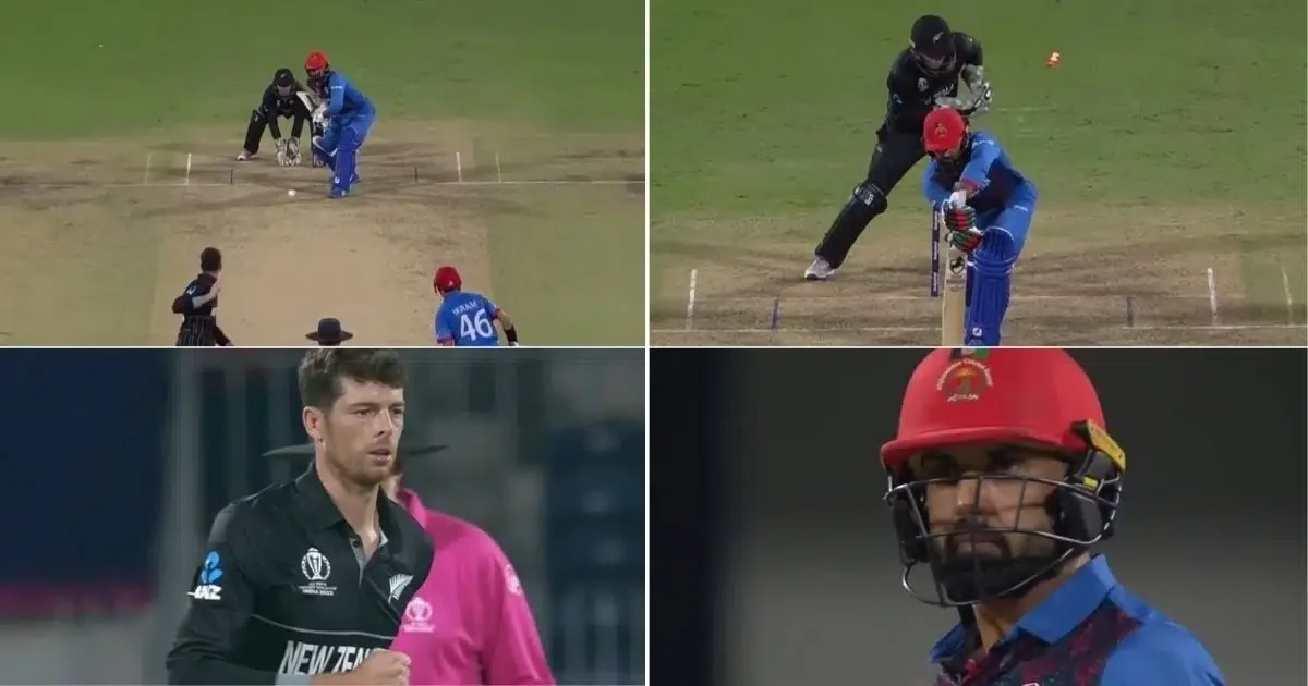 NZ vs AFG: Watch - Mitchell Santner Castles Mohammad Nabi With Ripper To Create History