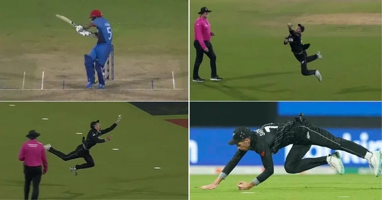 NZ vs AFG: Watch - Mitchell Santner Plucks Absolute Blinder To Dismiss Hashmatullah Shahidi 