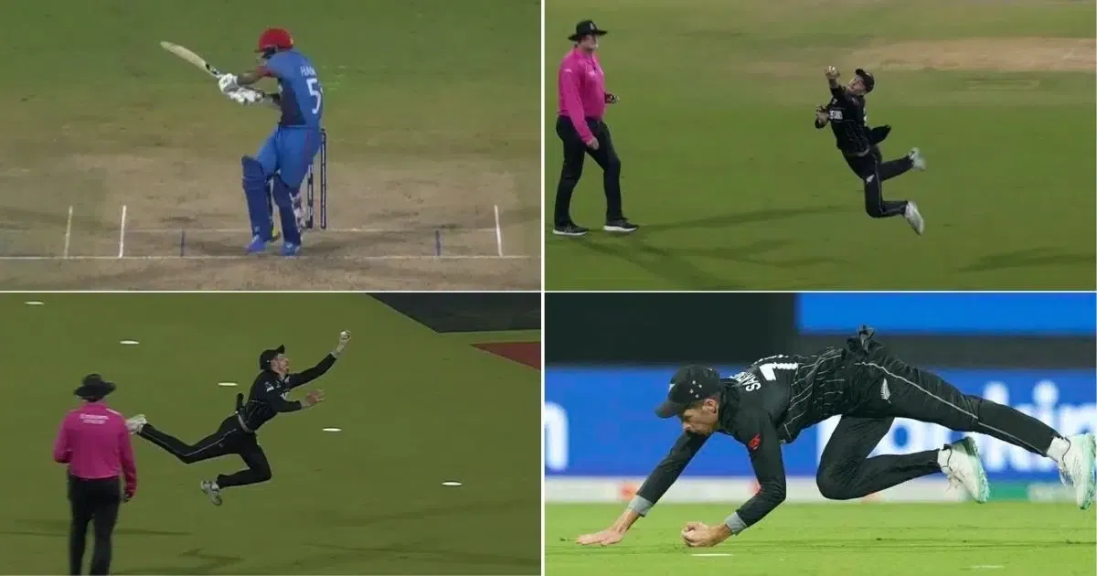 NZ vs AFG: Watch - Mitchell Santner Plucks Absolute Blinder To Dismiss Hashmatullah Shahidi 