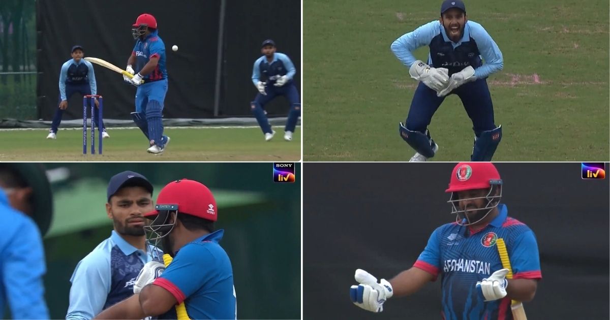 Asian Games 2023: Watch: Distraught Mohammad Shahzad Vents Frustration On Field After Controversial Dismissal Against India