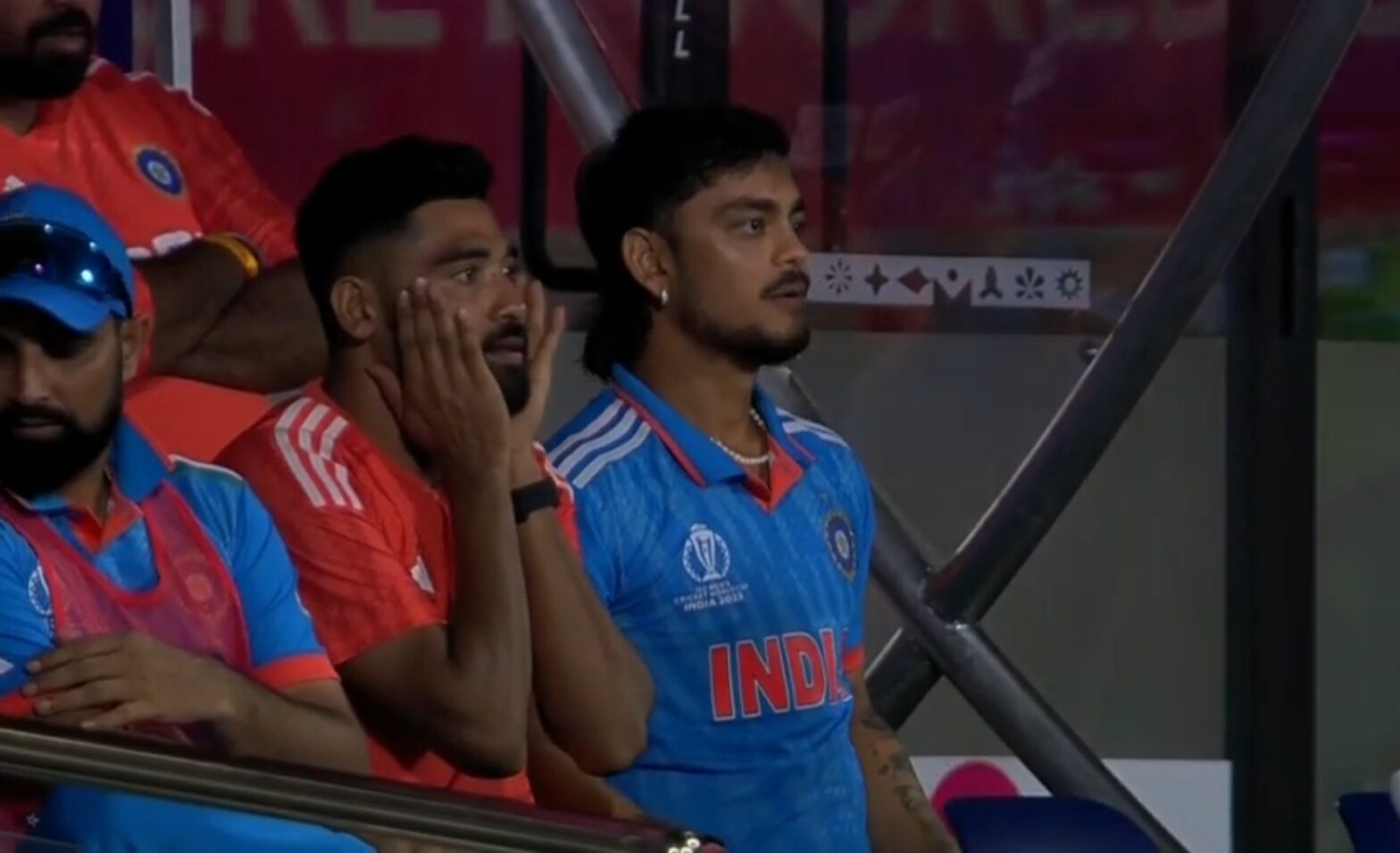 Mohammed Siraj After Virat Kohli's catch was dropped