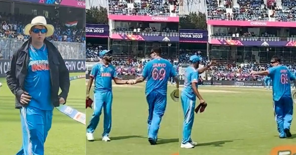 IND vs AFG: Watch: Mohammed Siraj's Stunned Reaction When He Realizes Man In India Kit Isn't His Teammate But Prankster Jarvo