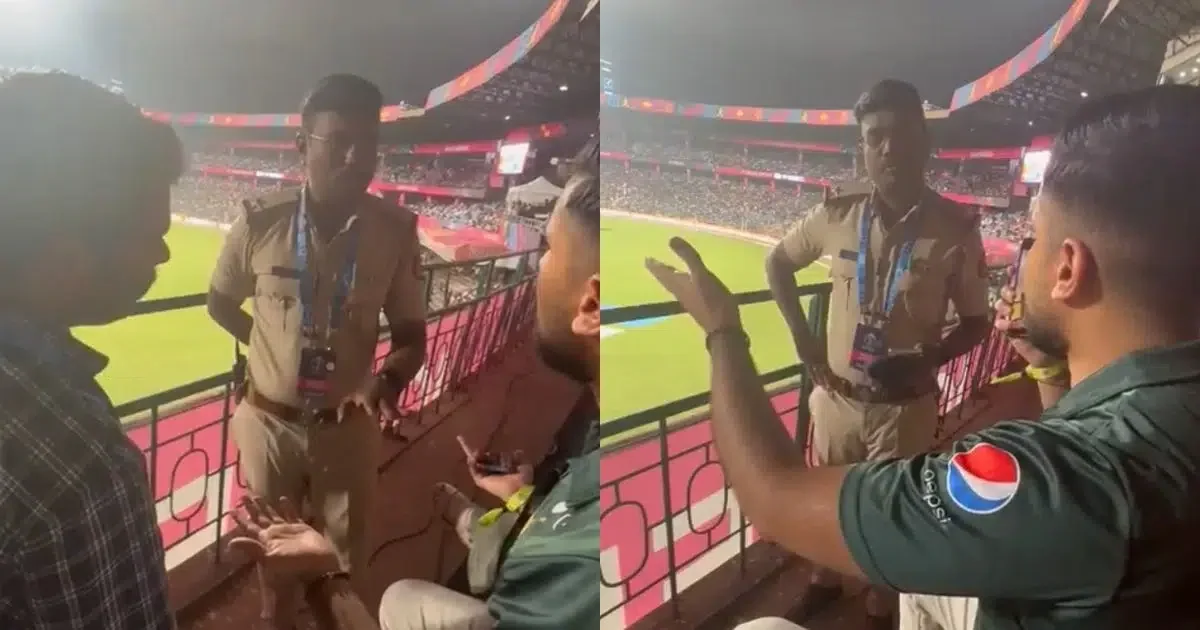 AUS vs PAK: Watch: Pakistan Fan Argues With Police Officer After Being Stopped From Chanting 'Pakistan Zindabad'
