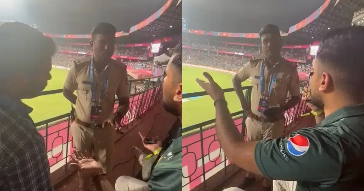 AUS vs PAK: Watch: Pakistan Fan Argues With Police Officer After Being Stopped From Chanting 'Pakistan Zindabad'