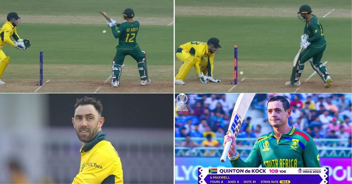 AUS vs SA: Watch: Quinton de Kock's Bizarre Dismissal As He Gets Bowled While Attempting Reverse-Pull