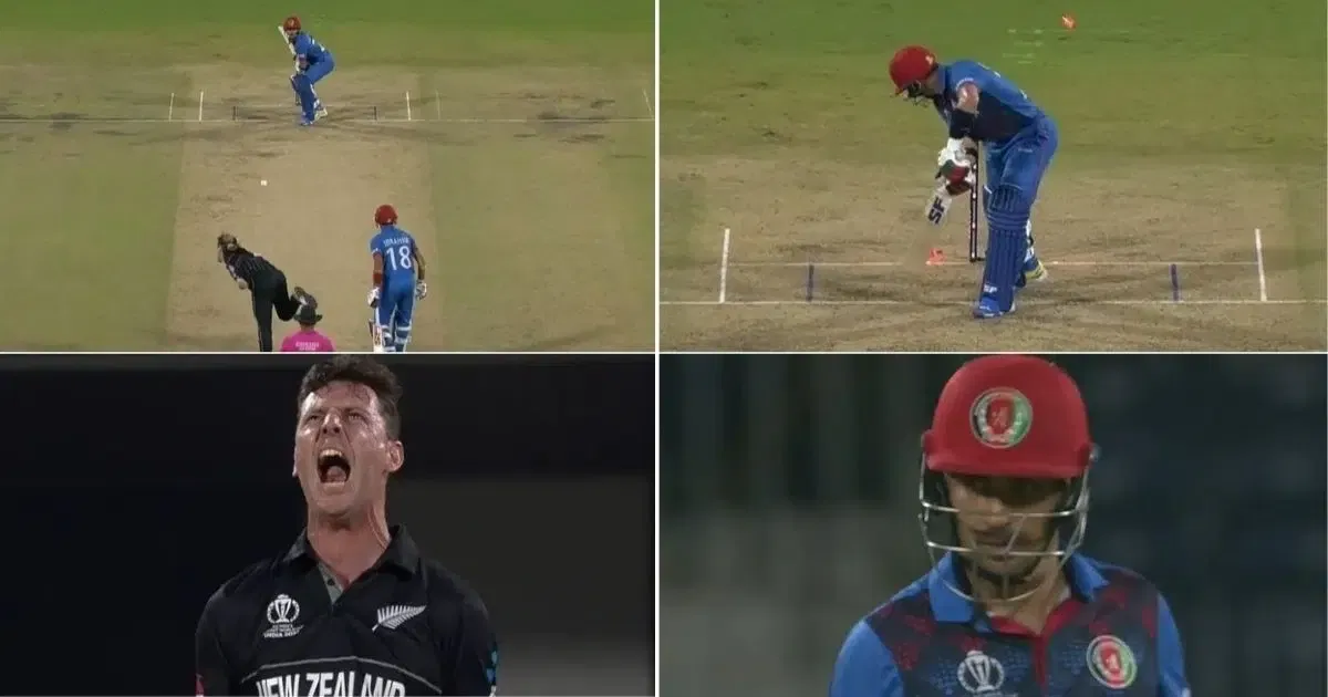 NZ vs AFG: Watch - Matt Henry Knocks Over Rahmanullah Gurbaz; Roars In Celebration