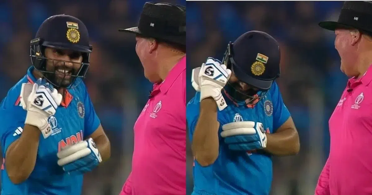 IND vs PAK: Watch - Rohit Sharma Flexes Muscles In Front Of Umpire After Destroying Pakistan