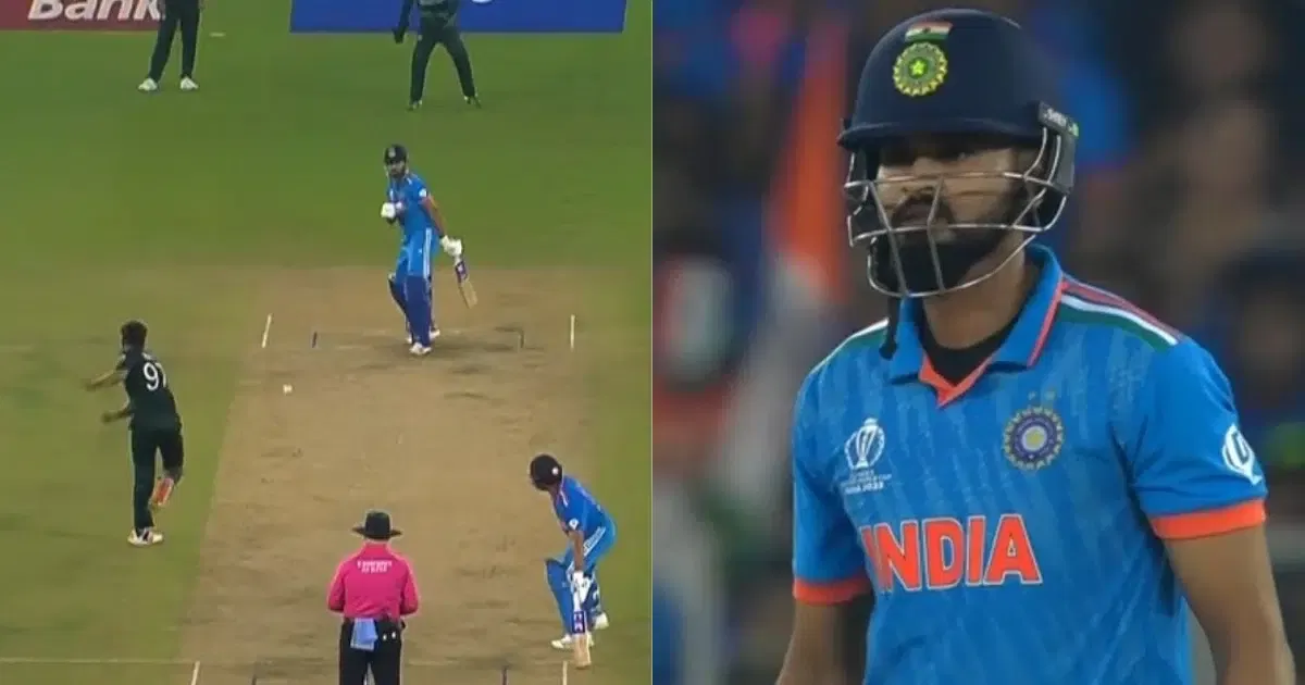 IND vs PAK: Watch - Haris Rauf Throws Ball At Shreyas Iyer In Frustration