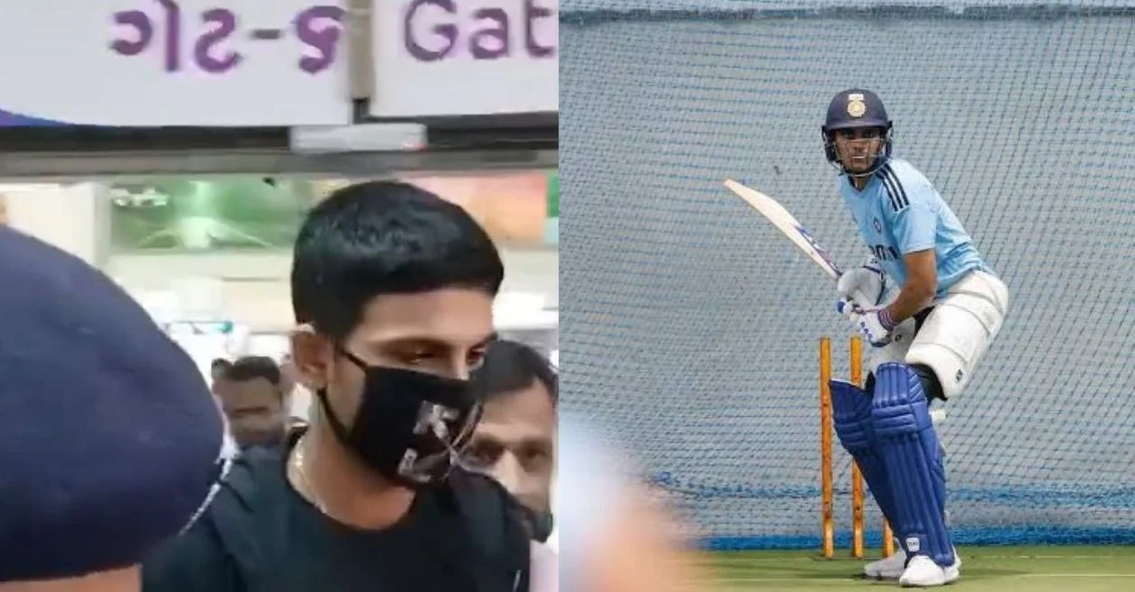 Shubman Gill Arrives In Ahmedabad