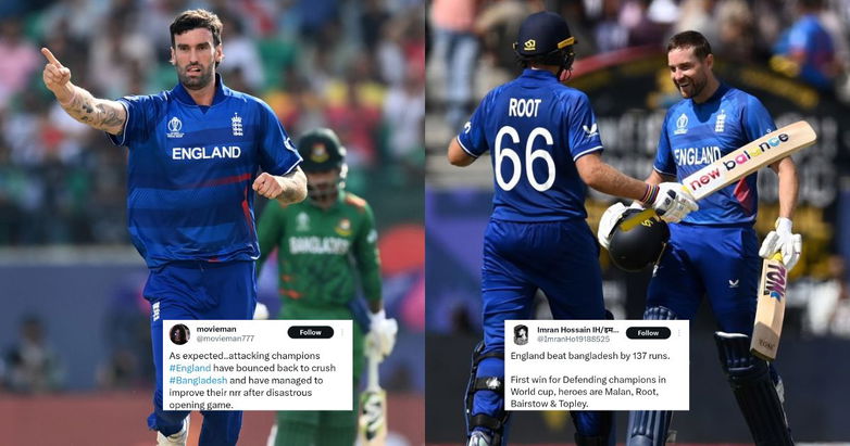 ENG vs BAN: Job Done! Twitter Reacts As England Thump Bangladesh By Massive Margin In ICC World Cup 2023