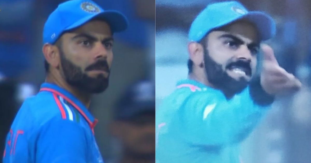 IND vs AFG: Watch: Virat Kohli Gets Furious As Naveen-ul-Haq Is Allowed To Take Double During India vs Afghanistan&nbsp;World&nbsp;Cup&nbsp;Clash
