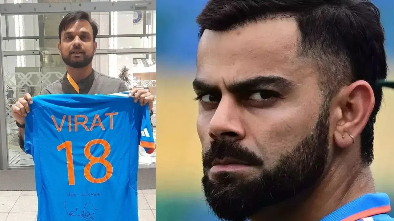 Virat Kohli Donates His Jersey