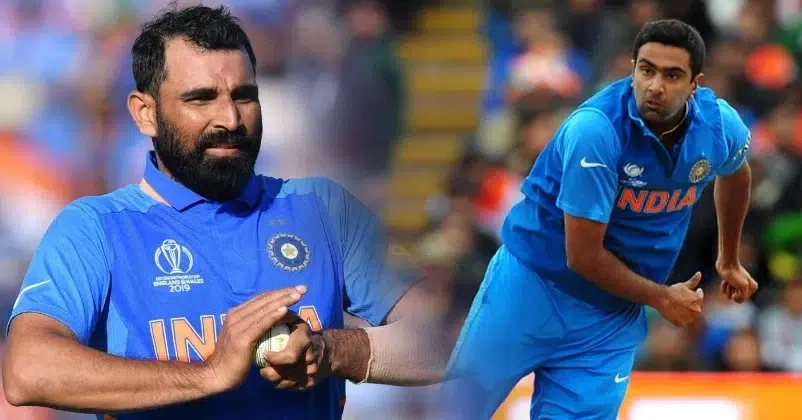 Mohammed Shami and Ravichandran Ashwin