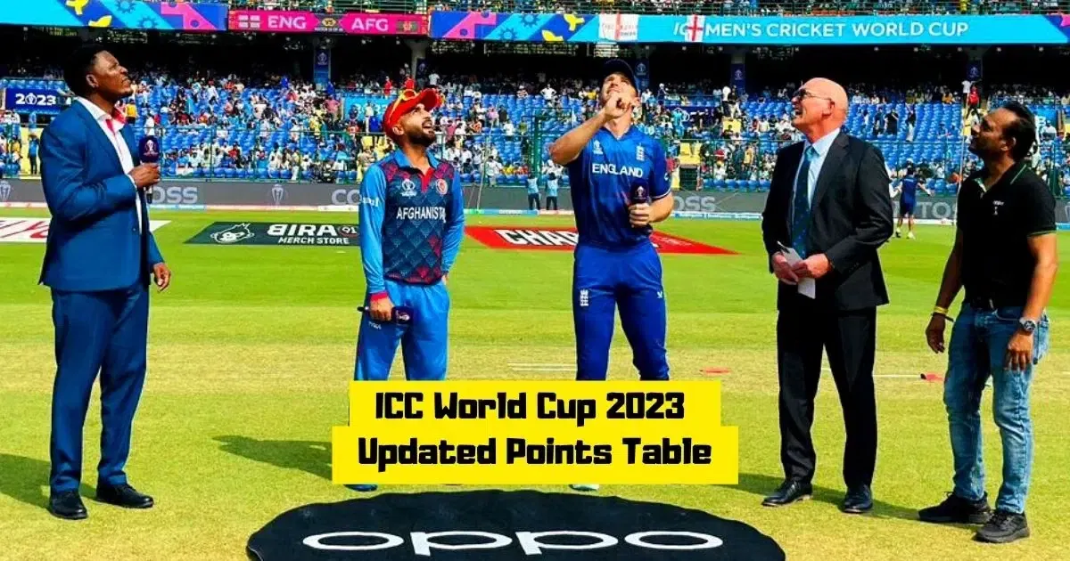 ICC World Cup Points Table 2023: Updated Standings, Most Runs, Most Wickets After ENG vs AFG Match 13