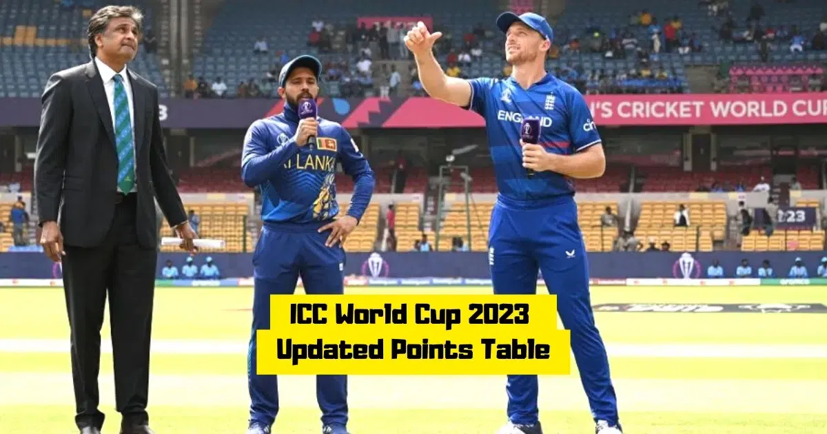 ICC World Cup Points Table 2023: Updated Standings, Most Runs, Most Wickets After ENG vs SL Match 25