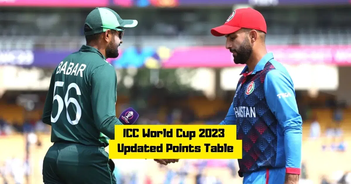 ICC World Cup Points Table 2023: Updated Standings, Most Runs, Most Wickets After PAK vs AFG Match 22