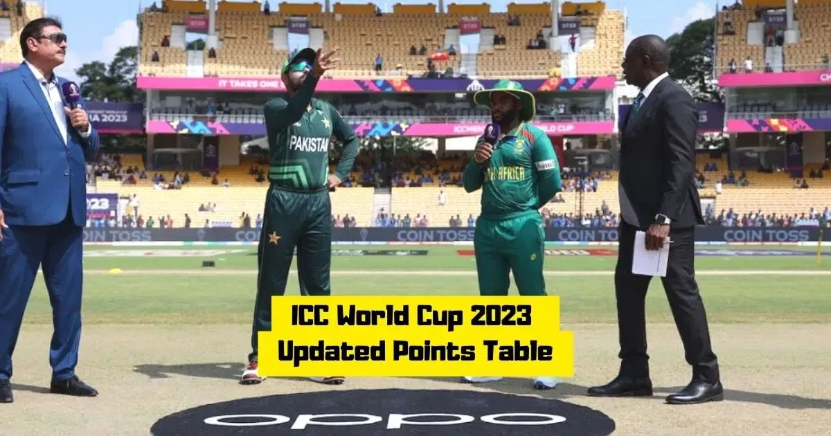 ICC World Cup Points Table 2023: Updated Standings, Most Runs, Most Wickets After PAK vs SA Match 26