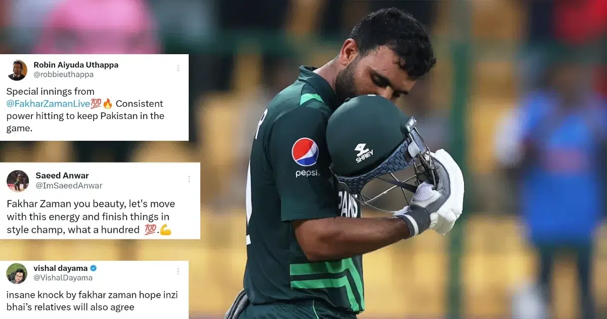 NZ Vs PAK: Pakistan's Best Batter! Twitter Reacts As Fakhar Zaman Hits ...