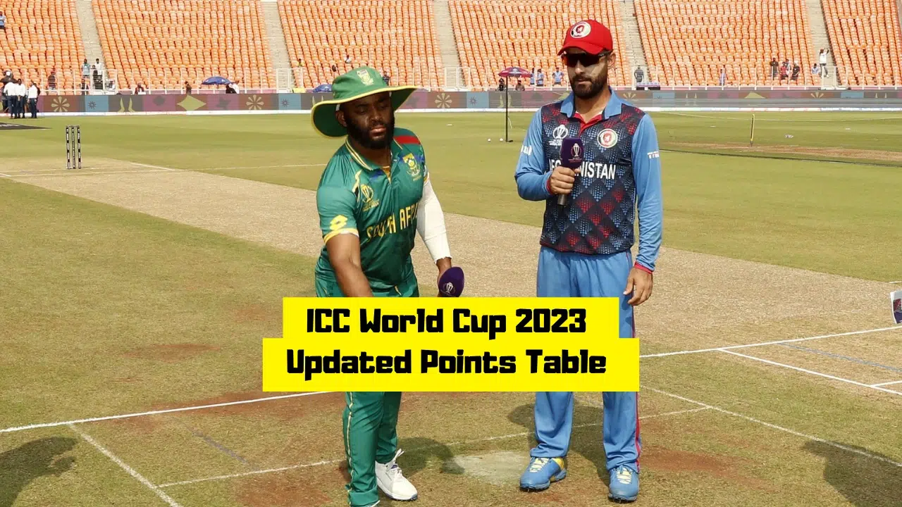 ICC World Cup Points Table After SA vs AFG