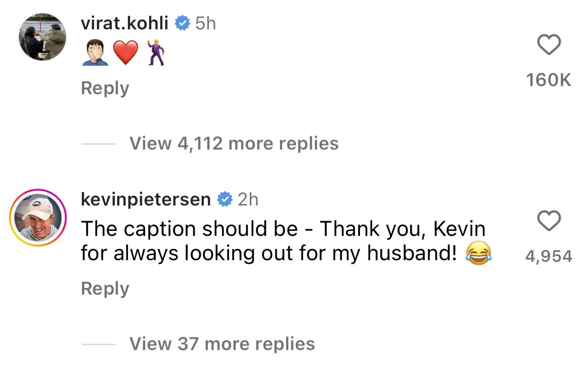 Kevin Pietersen's comment on Virat Kohli 