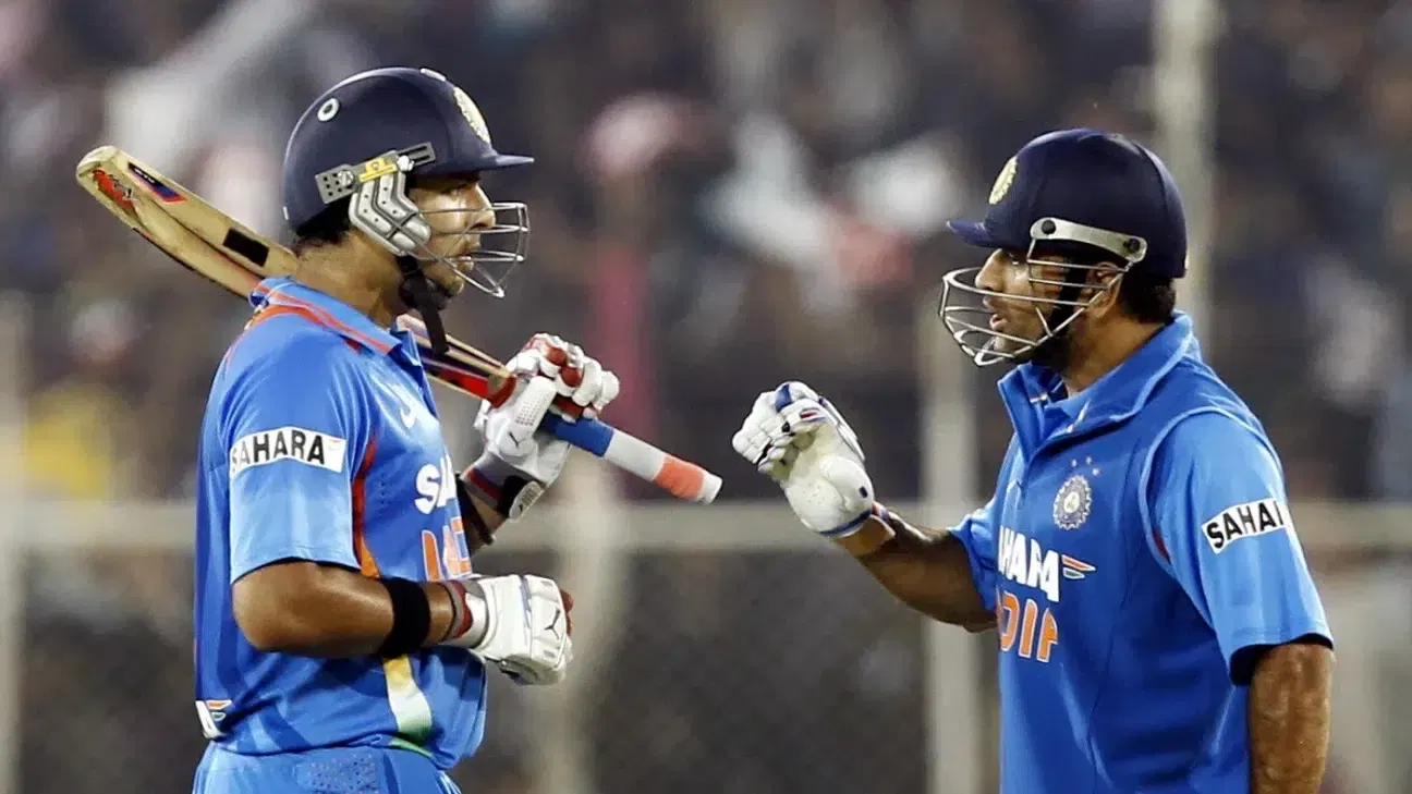 MS Dhoni and Yuvraj Singh