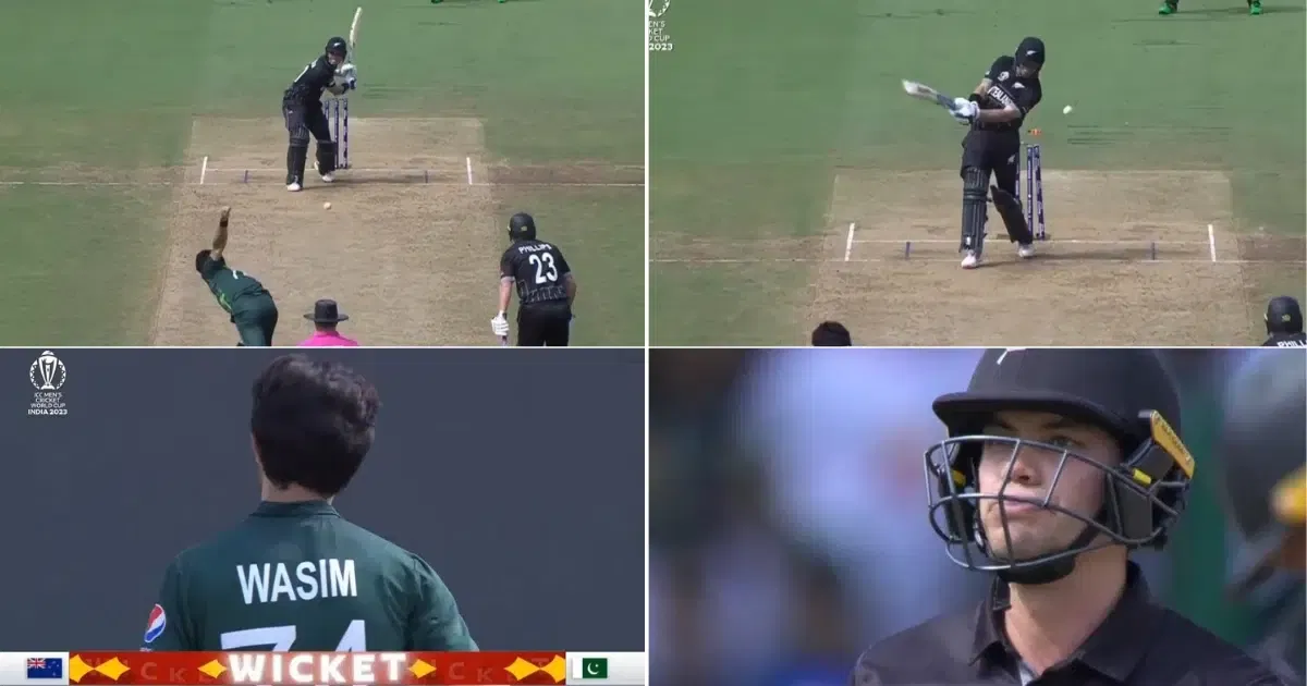 NZ vs PAK: Watch - Mohammad Wasim Jr Castles Mark Chapman With A Stunner