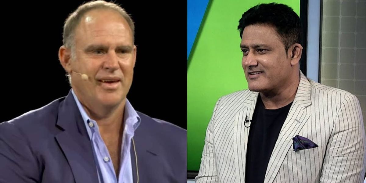 Matthew Hayden and Anil Kumble