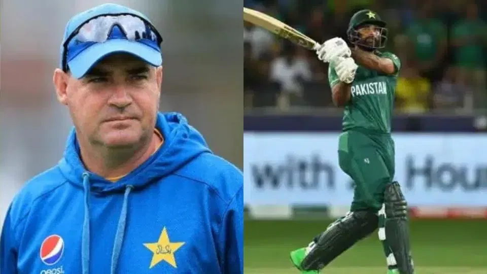 Mickey Arthur And Fakhar Zaman