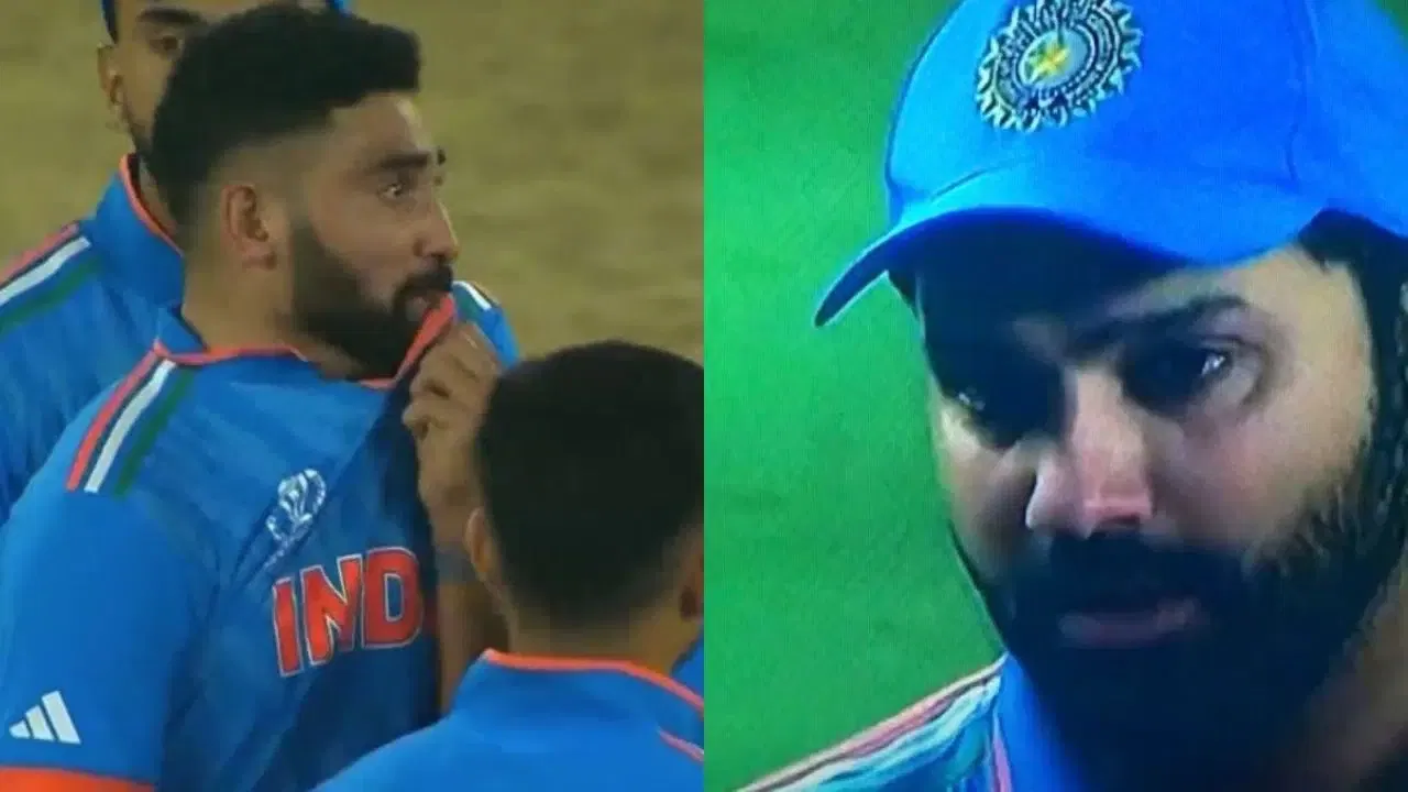 Mohammed Siraj, Virat Kohli, Rohit Sharma