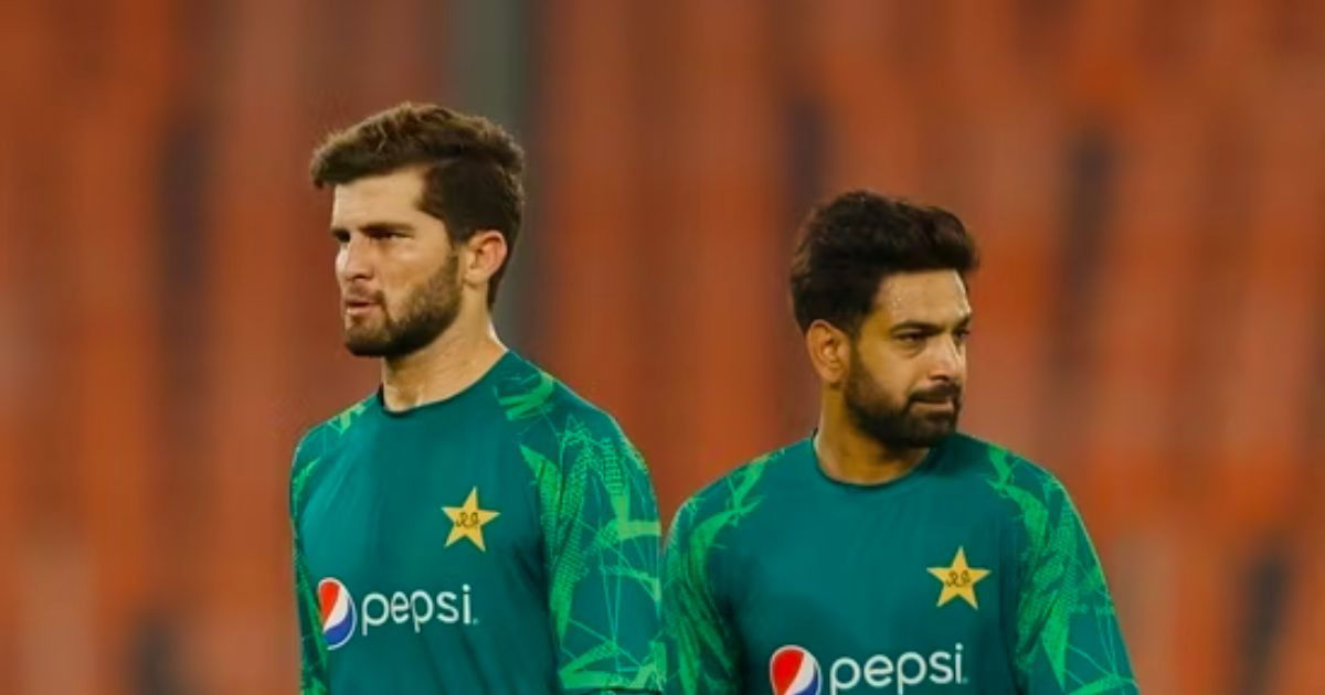 Pakistan Pacers Shaheen Afridi and Haris Rauf.