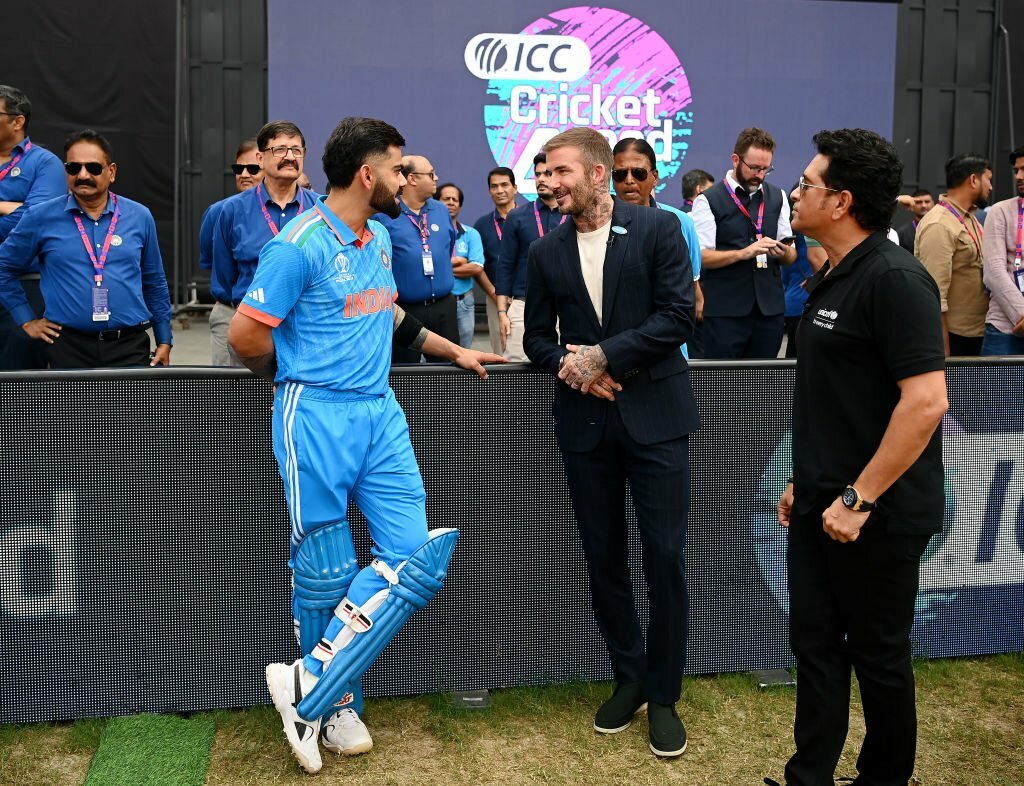 Sachin Tendulkar David Beckham Virat Kohli