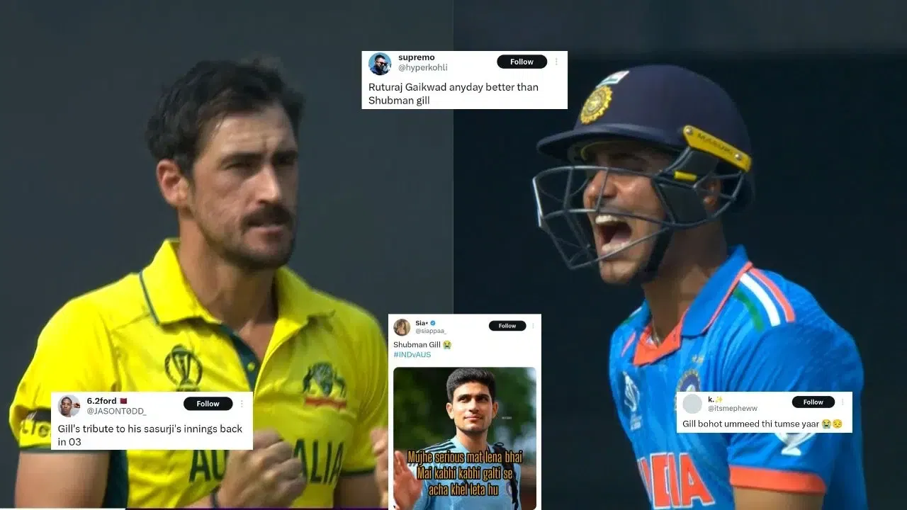 Shubman Gill, Mitchell Starc TR