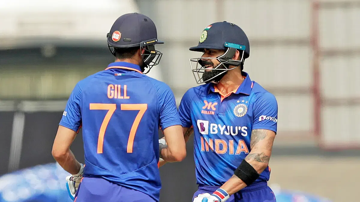 Virat Kohli and Shubman Gill