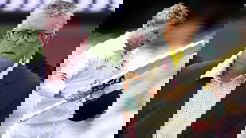 Simon O'Donnell and David Warner