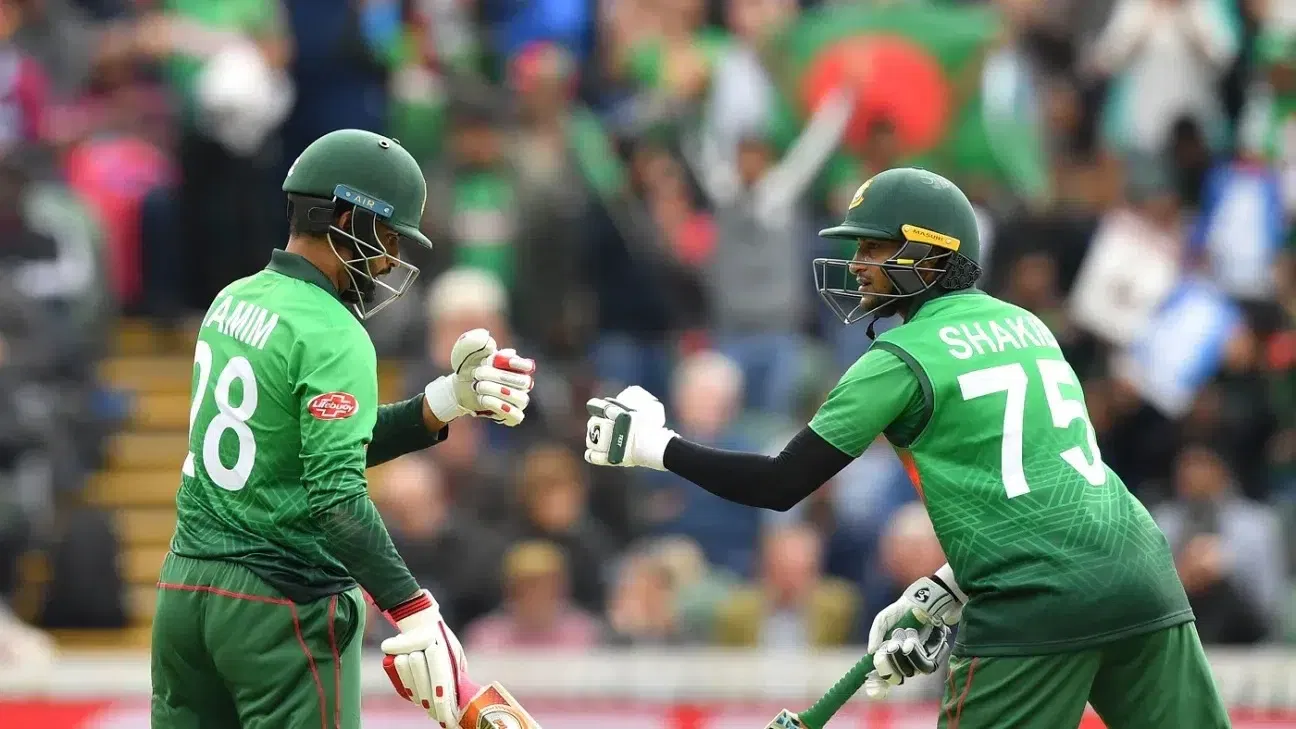 Tamim Iqbal and Shakib Al Hasan