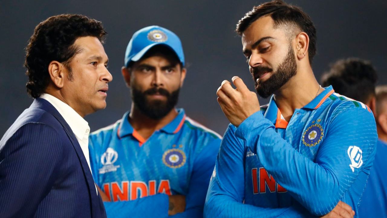 Virat Kohli, Sachin Tendulkar