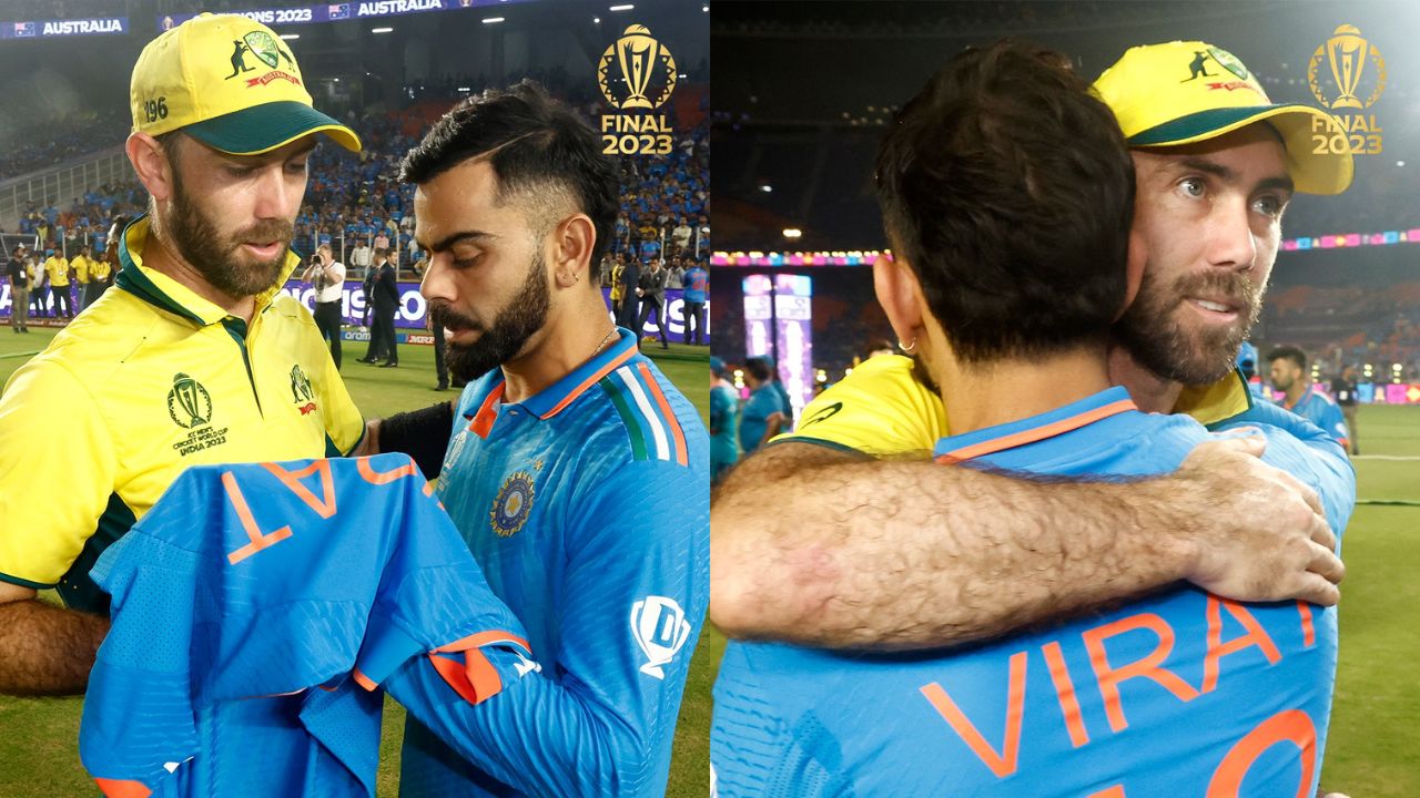 Virat Kohli and Glenn Maxwell