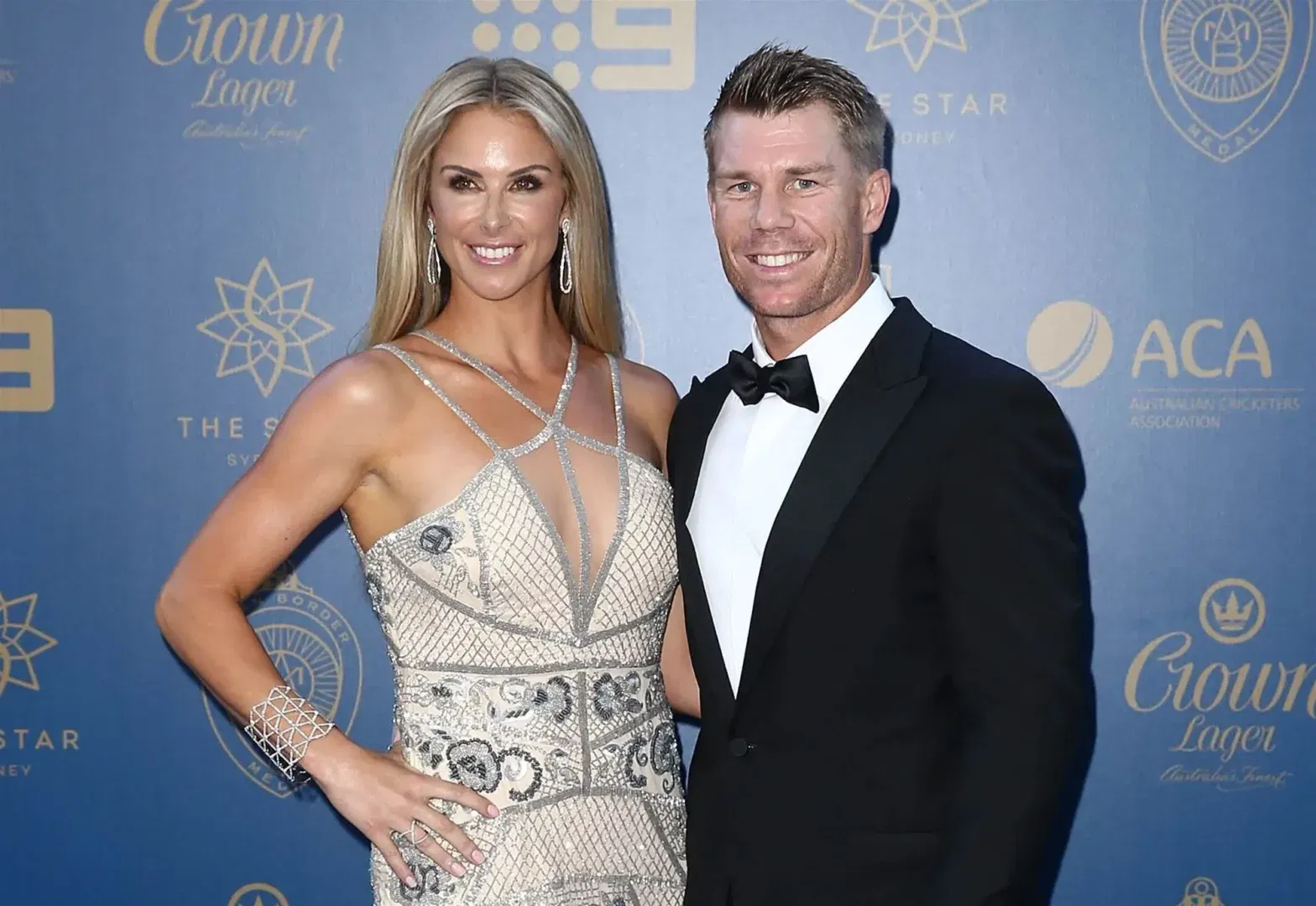 David Warner And His Wife Candice Warner