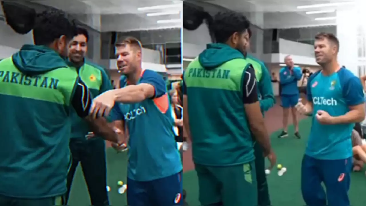 David Warner Teases Babar Azam