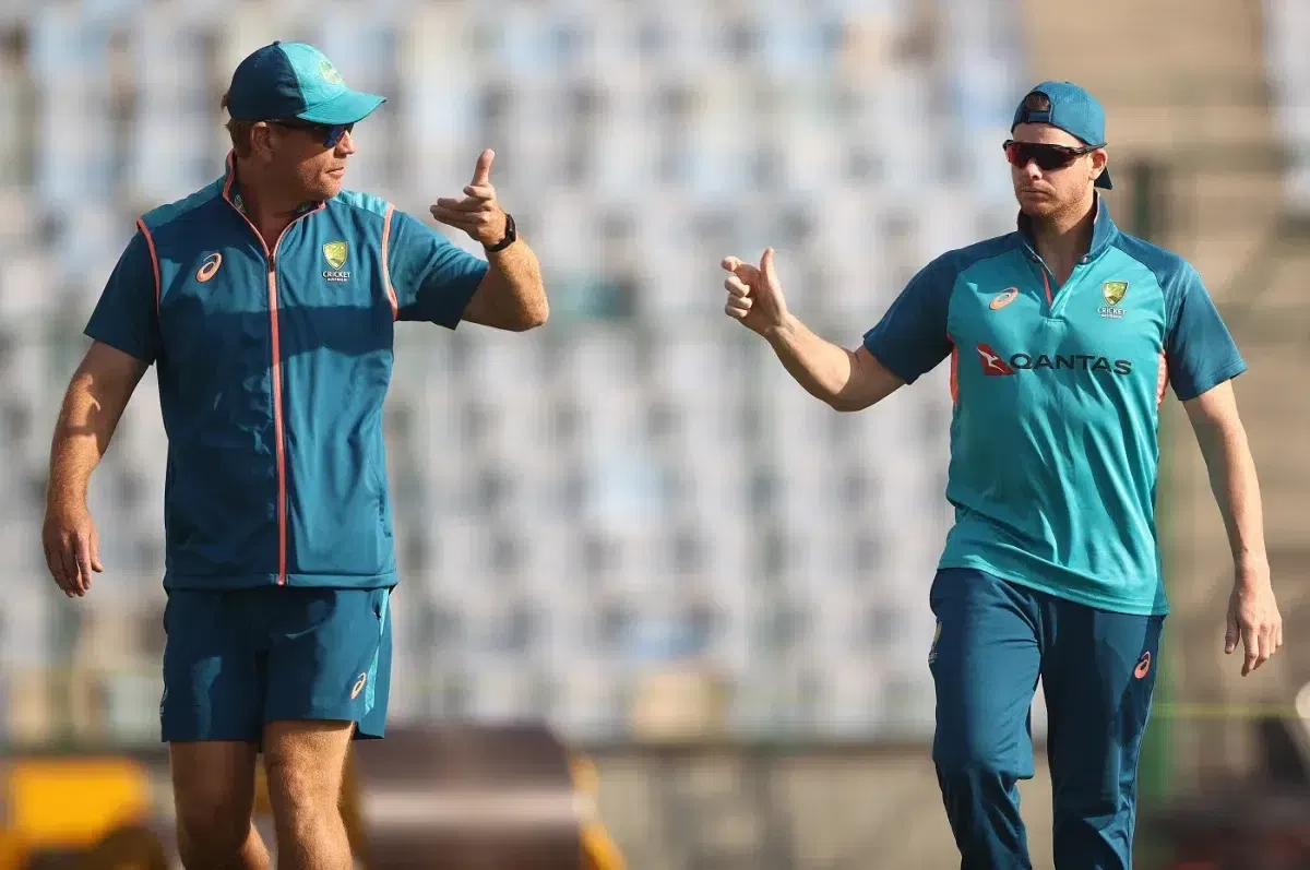 Steve Smith and Australia Coach Andrew McDonald