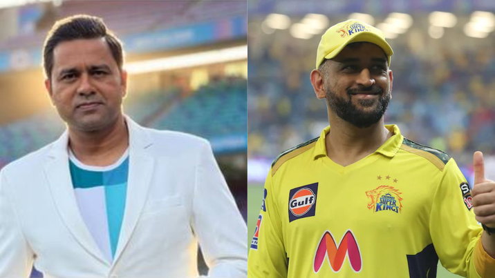 Aakash Chopra and MS Dhoni