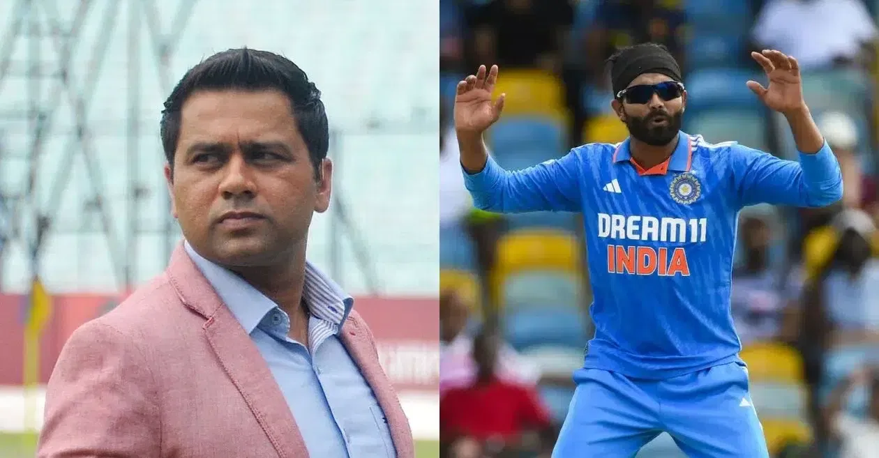 Aakash Chopra and Ravindra Jadeja