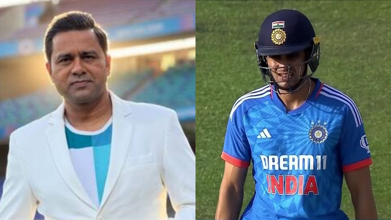 Aakash Chopra and Shubman Gill