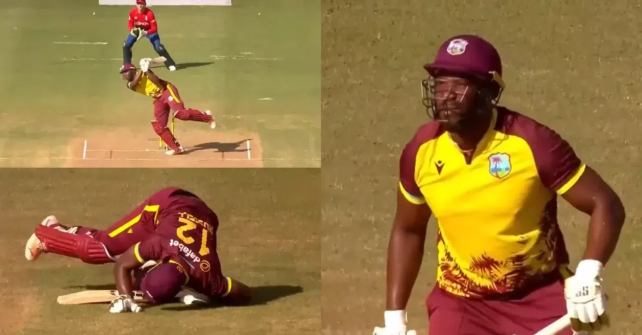 West Indies' Player Andre Russell