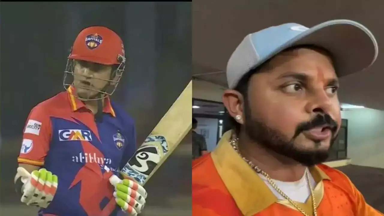 Gautam Gambhir and S Sreesanth