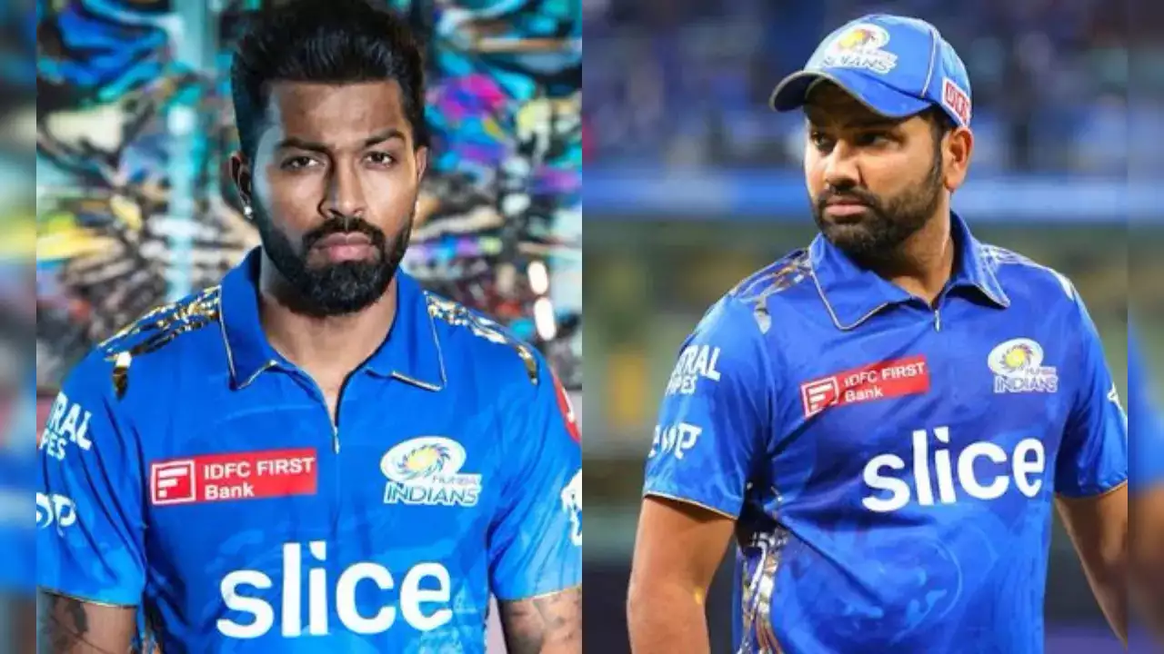 Hardik Pandya, Rohit Sharma MI