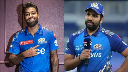Mumbai Indians, Hardik Pandya, Rohit Sharma