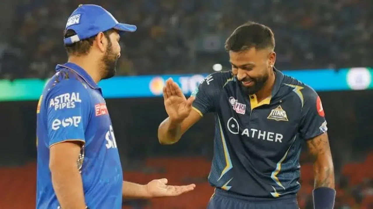 Rohit Sharma and Hardik Pandya {PC: X}