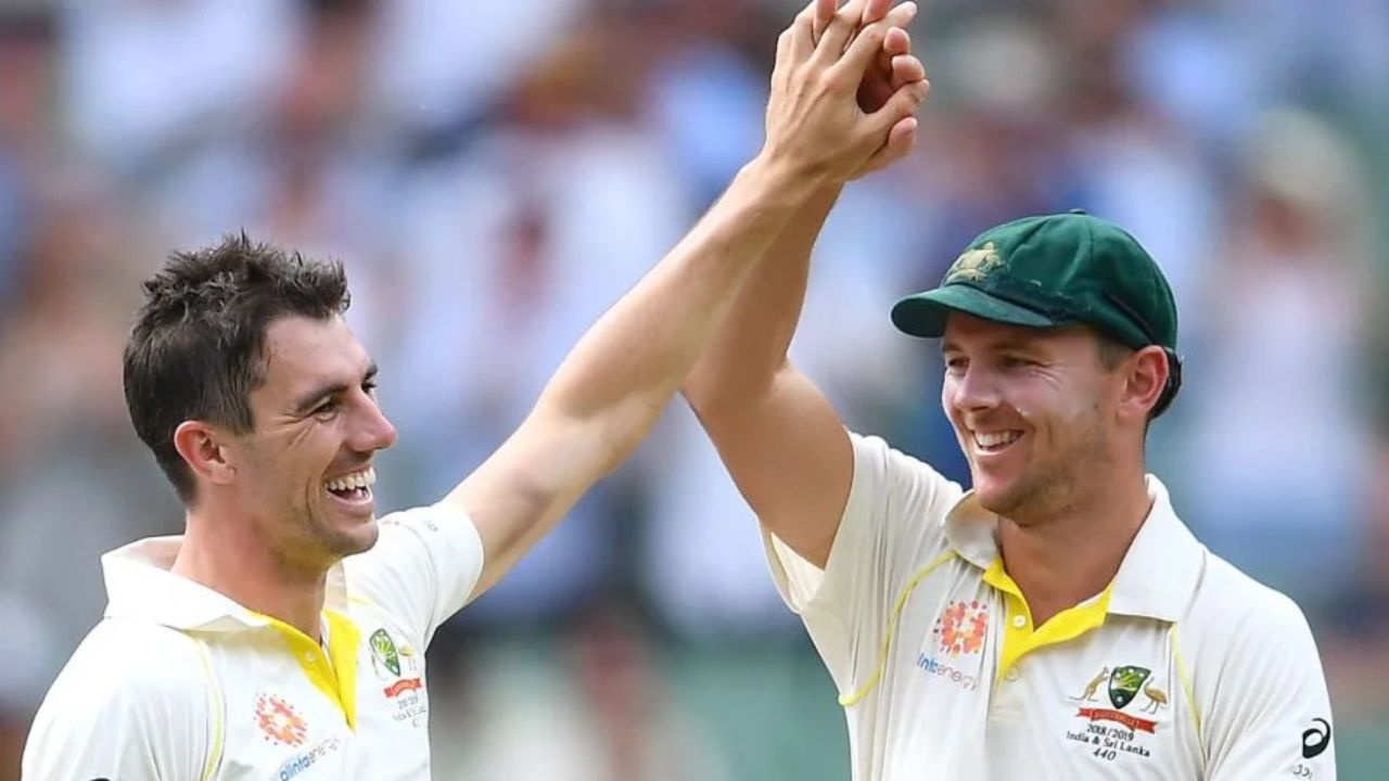 Australia captain Pat Cummins and Josh Hazlewood